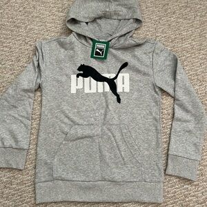 NWT Youth PUMA French Terry Hoodie size M 10/12